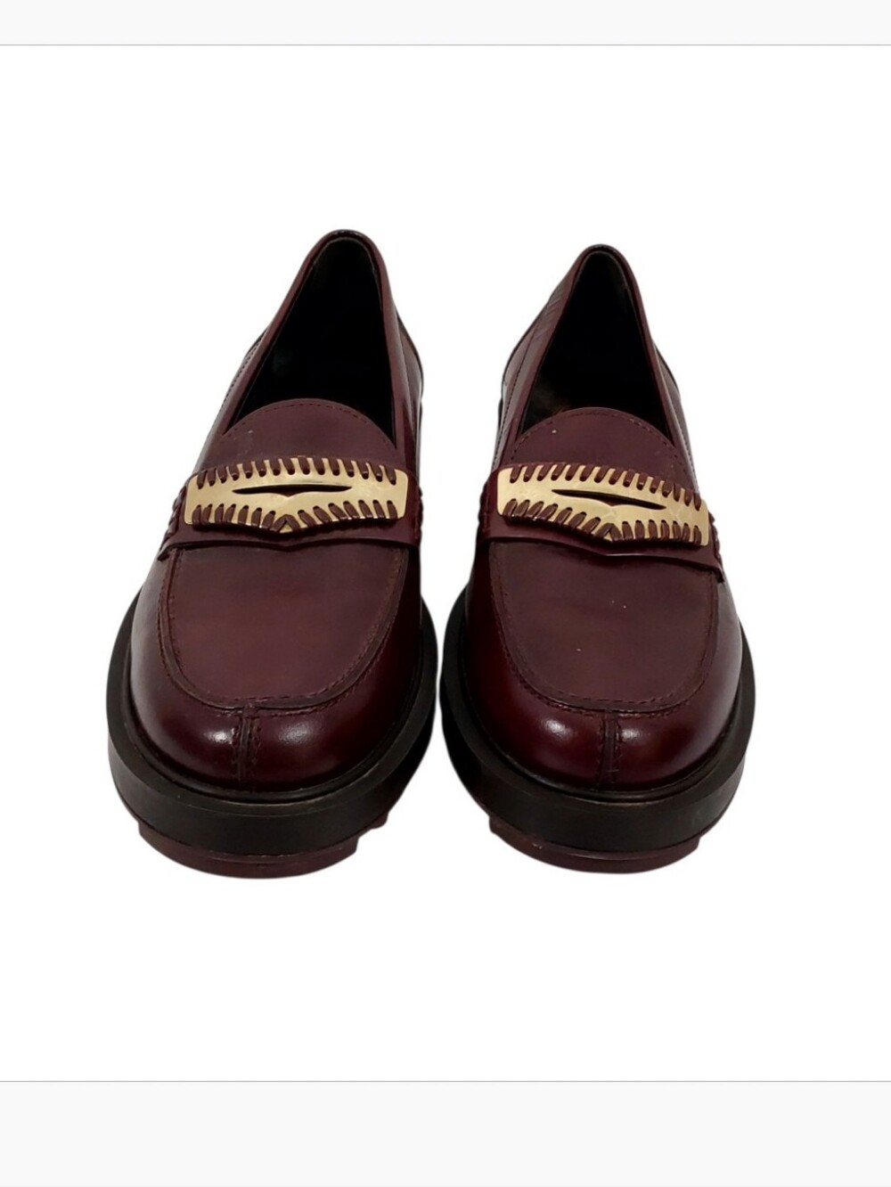 TOD'S Leather Penny Loafer Shoes